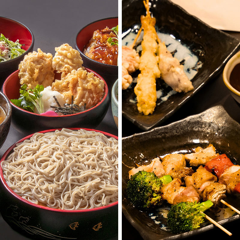 Magozen Soba Hamikawa Odori BISSE /Creative Sake & Cuisine Jishaku Odori BISSE